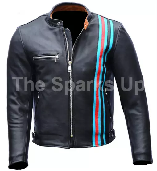 MENS EDDIE BROCK Venom Let There Be Carnage Tom Casual Biker Leather