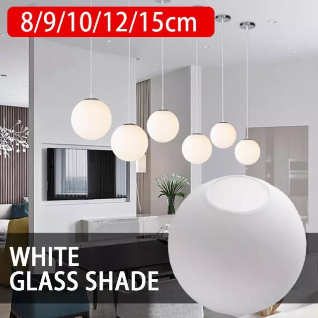 Ceiling glass globe shop light shade