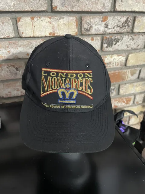 Vintage London Monarchs WLAF World League Football Hat / Cap NFL Europe