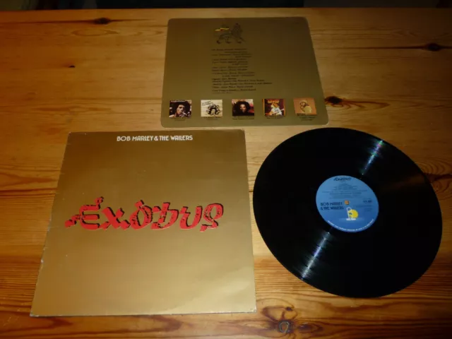 BOB MARLEY & the WAILERS EXODUS VINYL ALBUM RECORD LP 33rpm 1977+INNER NEAR MINT