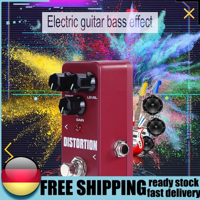 KOKKO Guitar Effect Pedal Distortion 9V Adapter Power Supply Guitar Bass Parts D