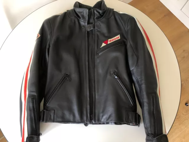 Dainese  New Old Stock Vintage Leather  Motorcycle Jacket 42 UK 10