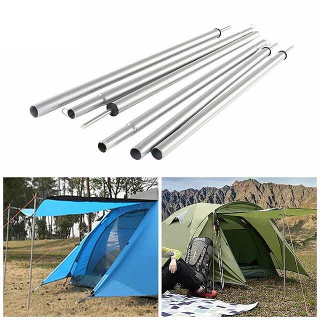 Poteaux de bâche de tente - DRFEIFY - Réglable en alliage d'aluminium