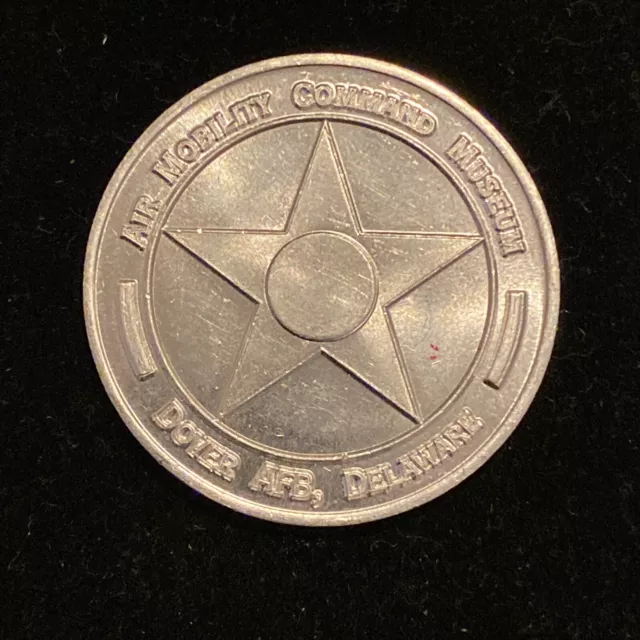 Dover Air Mobility Command Museum Air Force Base Delaware Admission Coin