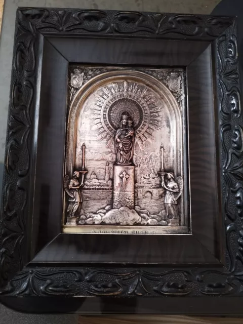 Cuadro Religioso De La Virgen Del Pilar