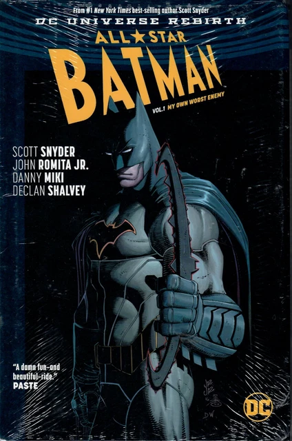 DC Universe Rebirth All Star Batman Vol 1: My Own Worst Enemy Hardcover New