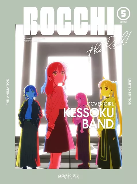 BOCCHI THE ROCK Vol.5 First Limited Edition Blu-ray+Soundtrack CD+Booklet Japan