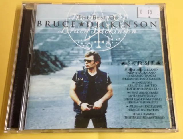Bruce Dickinson 2001 The Best Of  (2×CD, Compilation) IRON MAIDEN RARE
