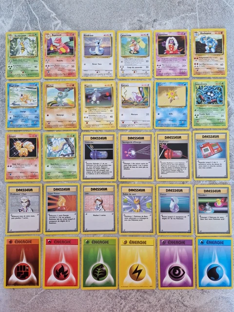 CARTE POKÉMON : Lot Cartes Pokemon Edition 2 - Set De Base EUR 20,00 ...
