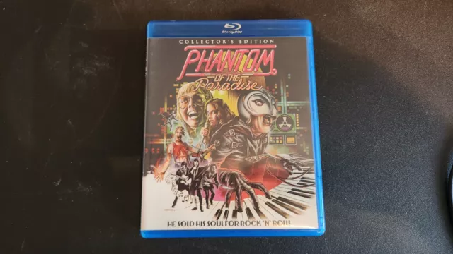 Phantom of the Paradise Shout Factory Brian De Palma bluray near mint condition