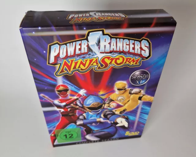 Power Rangers Ninja Storm - Komplette Staffel (5-DVD-Box) Sammelschuber RAR! 2