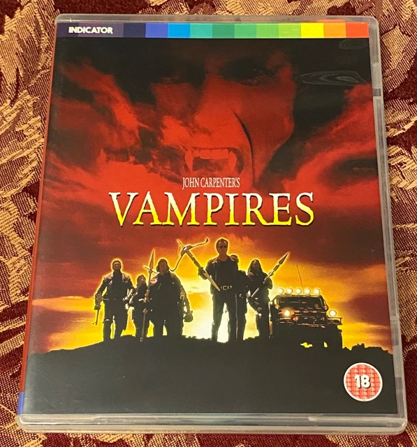 JOHN CARPENTER'S VAMPIRES 1998 Uk All Region Free Le BluRay Oop Fast