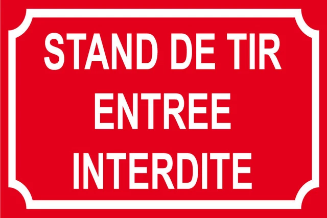 Panneau 'Impasse Sans Issue Propriété Privée' - Dimensions 450x300mm, PVC 3mm