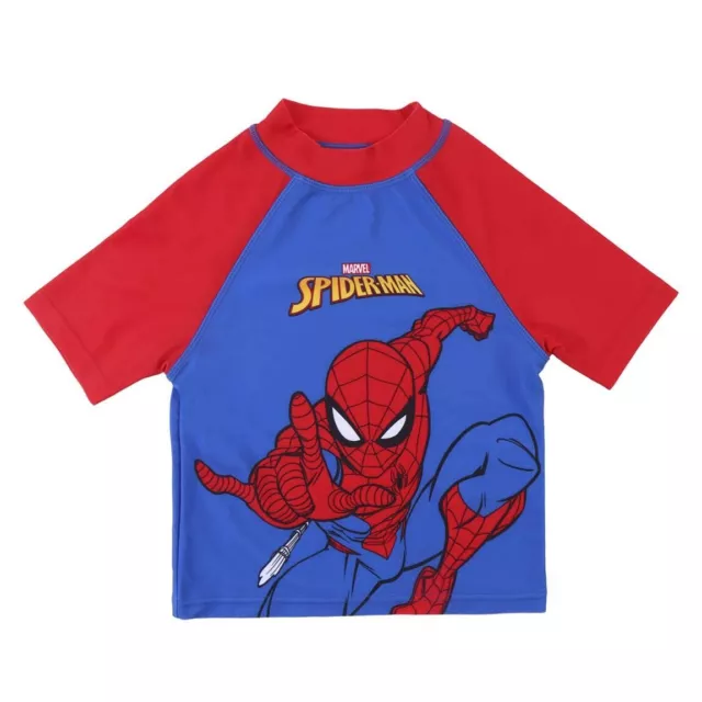 CERDÁ LIFE'S LITTLE MOMENTS Baby Top Boys Spiderman Swim T-Shirt 18 Months Red a