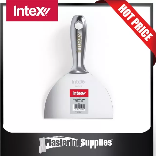 Intex PlasterX Joint Knife Stainless Steel 200mm 8" New and Improved J5200