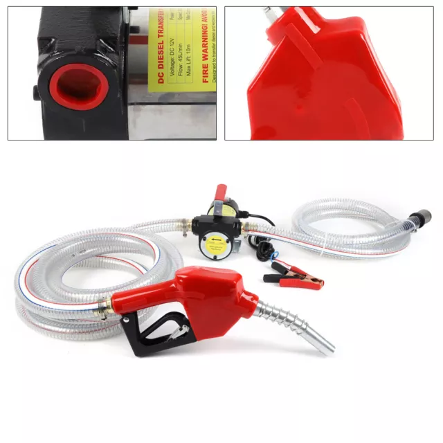12V 50L/min High Quality  Transfer Pump 12 Volt Diesel  Oil Pump 175W