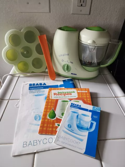 BEABA Babycook, Baby Food Maker, Processor, 4 in 1 Steam Cook & Blender!