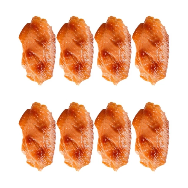 ERINGOGO 2 Zampe Di Pollo Simulate In PVC – Realistiche, Per Decorazione Cucina, Vetrine, Servizi Fotografici E Esposizioni