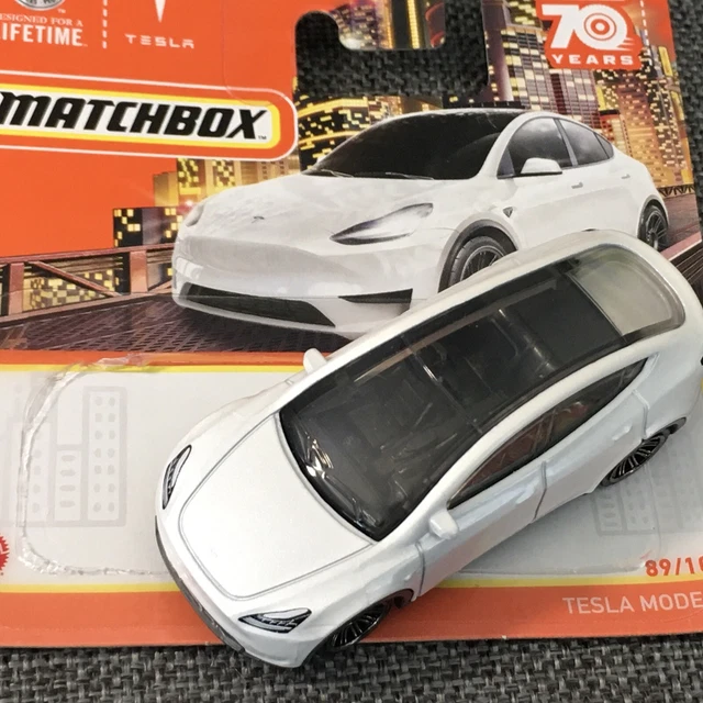 MATCHBOX TESLA Model Y White 2023 COMME NEUF EN VRAC Diecast 164 EUR 5,48 PicClick FR