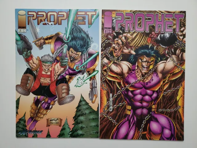 Prophet # 2 #4 Volume 1 Rob Liefeld Dan Panosian Image Comics Extreme Studios