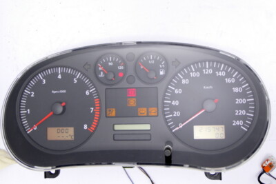 SEAT LEON TOLEDO 1m TACHIMETRO TACHOMETER combinata strumento 205.000km 1m0920800a AKL 
