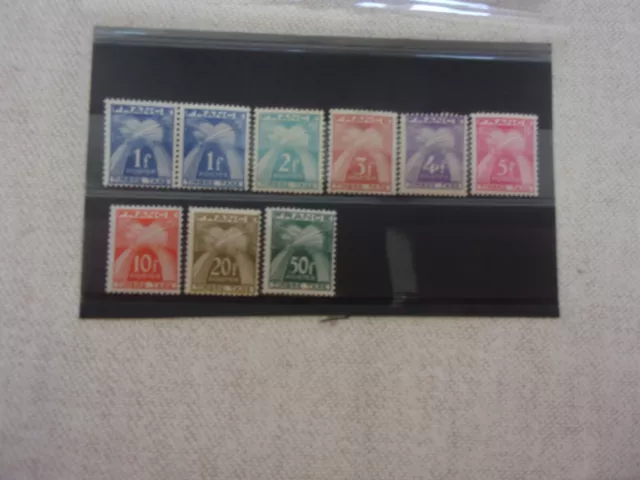 lot timbres Taxe  neufs ** de 1946/55