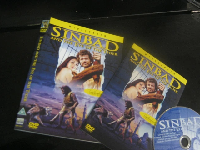 Lot #3201 - Sinbad and the Eye of the Tiger (1977) DVD Jane Seymour - See Below