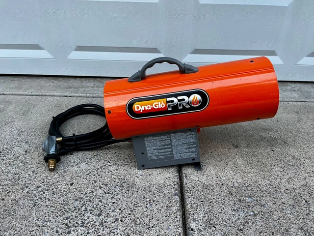 DYNA-GLO PRO 125K BTU Forced Air LP Gas Portable Heater LPFA125H $57.00 -  PicClick