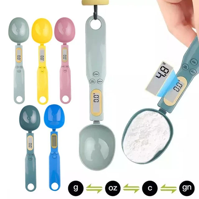 Electronic Digital Spoon Scale with LCD Display Kitchen Spoon Food F7P8