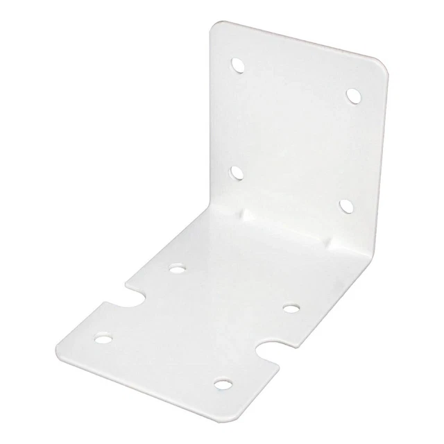 Soporte de montaje único WFD HB-20-S para carcasas de filtro de agua BB de alto flujo blanco