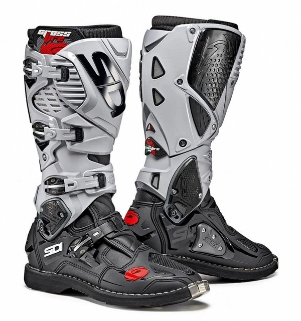 Stivali Moto Sidi Off-Road Crossfire 3 Nero Cenere