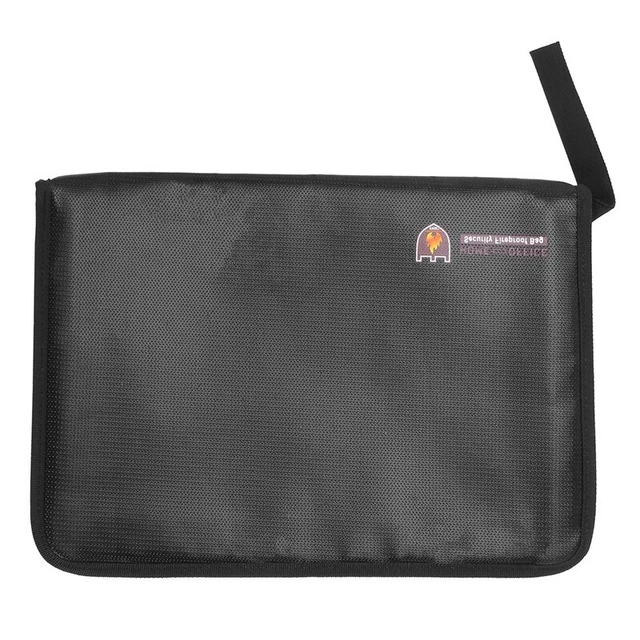 Fireproof Files Folder Accordion Document Bags 14.3x9.8 inch A4 Size 123839