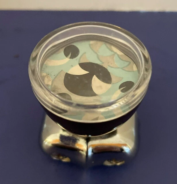 VINTAGE 1950s CHROME SUICIDE KNOB SPINNER AUTO ACCESSORY HOT ROD RAT ROD