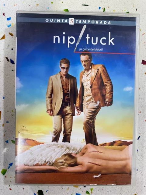 Nip Tuck A Coup De Swann-Morton 5 Rare Quinta Saison Nip-Tuck 5 DVD Espagnol Ing