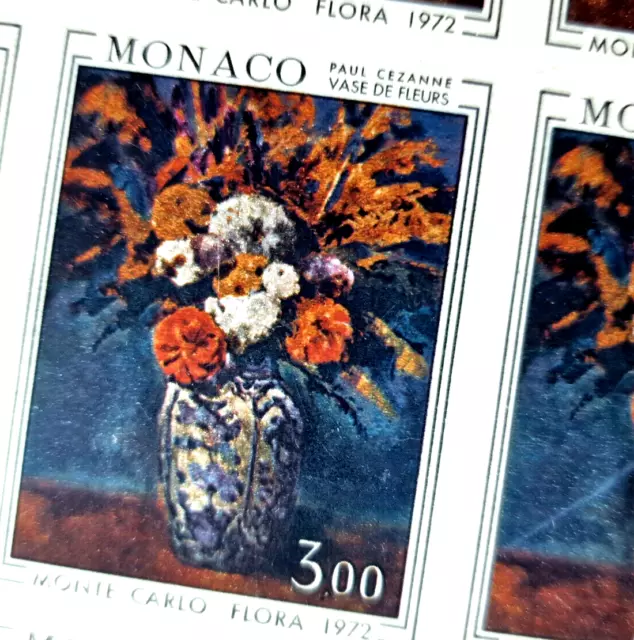 Monaco 1972 imperfetto - nuovo di zecca - foglio edizione completa - €1500,00 3