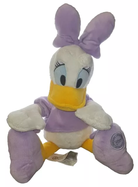 Disney Store Exclusive Daisy Duck Large Collectible Soft Plush Toy 15"