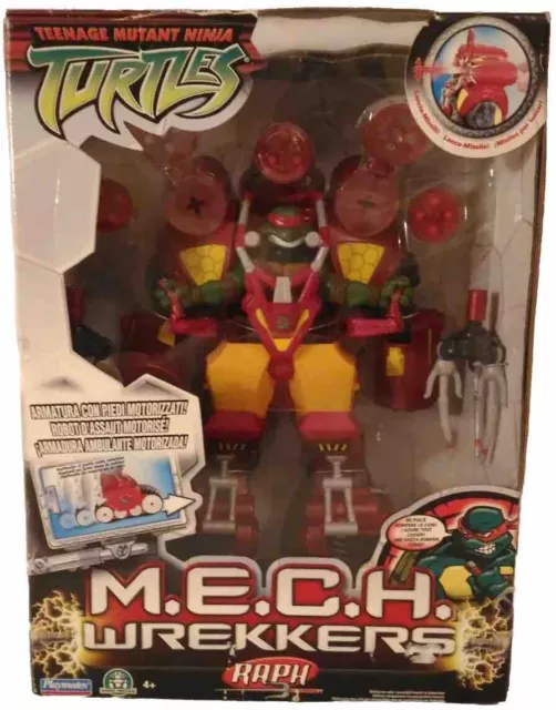 Tmnt Teenage Mutant Ninja Turtles Mech Wrekkers Raph Raphael Giochi Preziosi