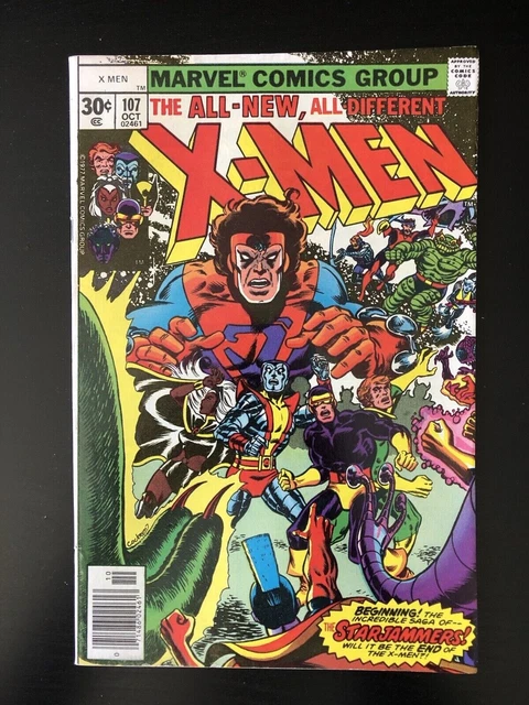 Uncanny X-Men #107, FN/VF 7.0, 1st Appearance Imperial Guard and Gladiator