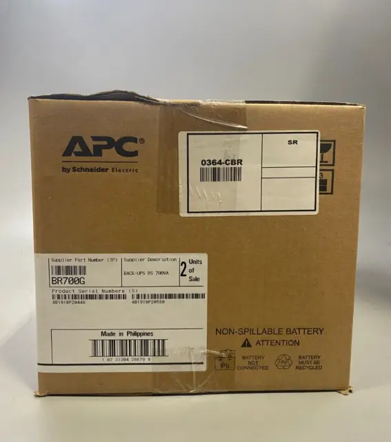 APC Back-UPS RS 700VA  BR700G (Lot of 2)