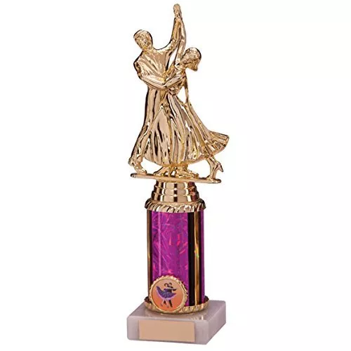 Dance Trophies Ballroom Dancing Couple Dance Awards 3 sizes FREE Engraving