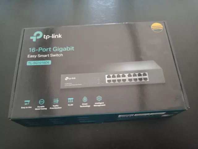 Tp-Link Switch 16 Ports Gigabit Tl-Sg1016De