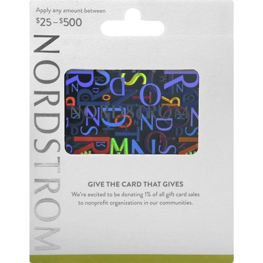 nordstrom gift card $500