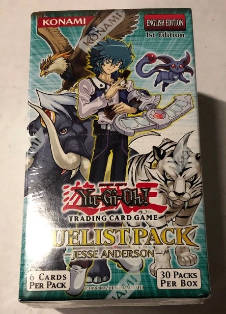 YUGIOH DUELIST PACK Jesse Anderson 1st Edition 30-count Booster Box Card  Game EUR 195,19 - PicClick FR