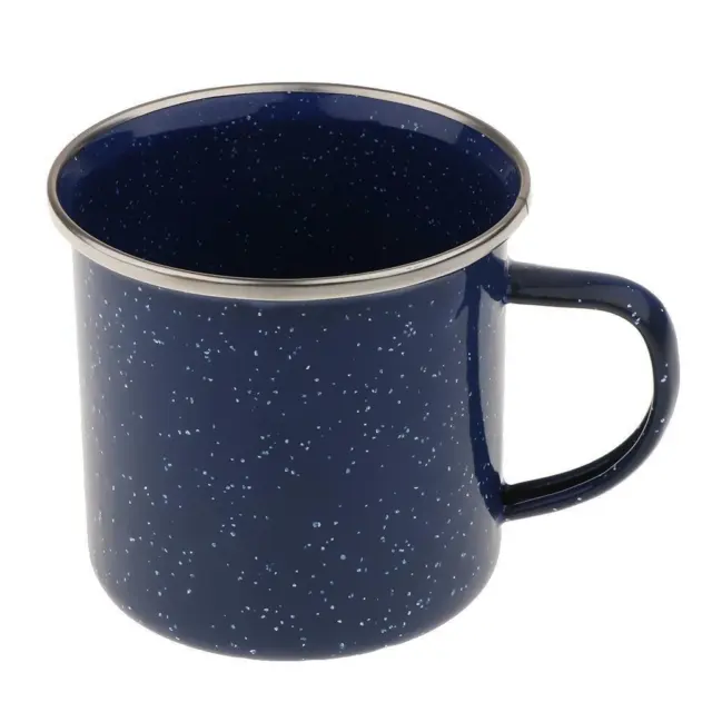 Camping Enamel Mug Cup Enamelware Tea Coffee Mug Vintage Style Great Gift
