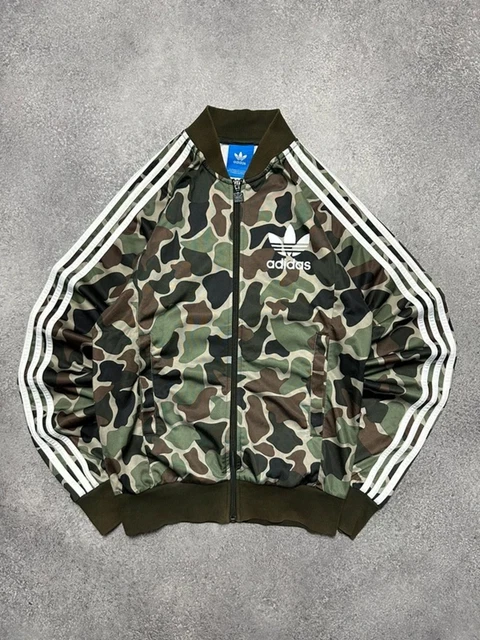 adidas gazelle silver green womens Adidas Originals Camo Superstar Track Top,tracksuit,jacket,mens  80's  Casual Classics