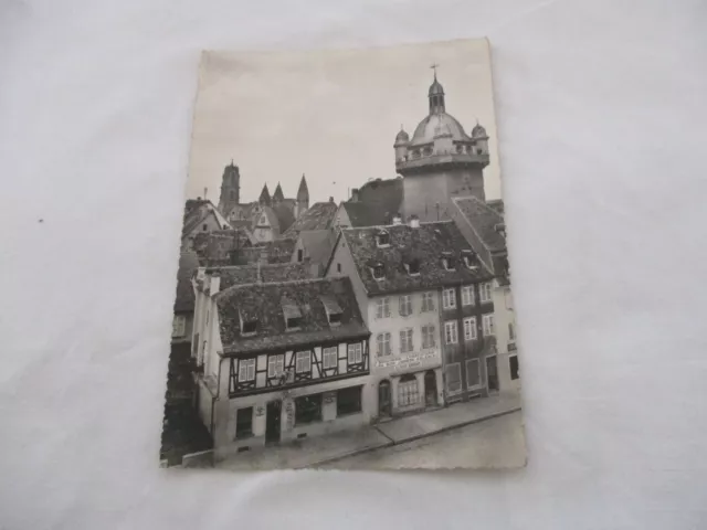 Cpsm Bas Rhin 67 Selestat Vieilles Maisons Et La Tour De L'horloge