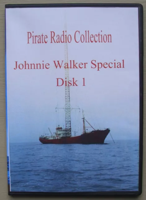 Johnnie Walker 5 disks Radio Caroline England  & Luxemburg  70's pirate radio 2