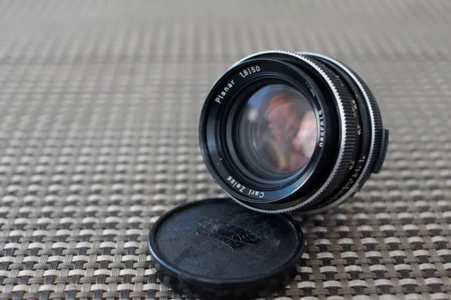 Objektiv Carl Zeiss Planar 50mm 1:1,8 Rollei-QBM Bajonett