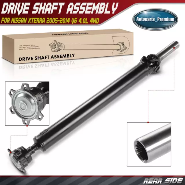 Rear Side Driveshaft Prop Shaft Assembly for Nissan Xterra 2005-2014 V6 4.0L 4WD