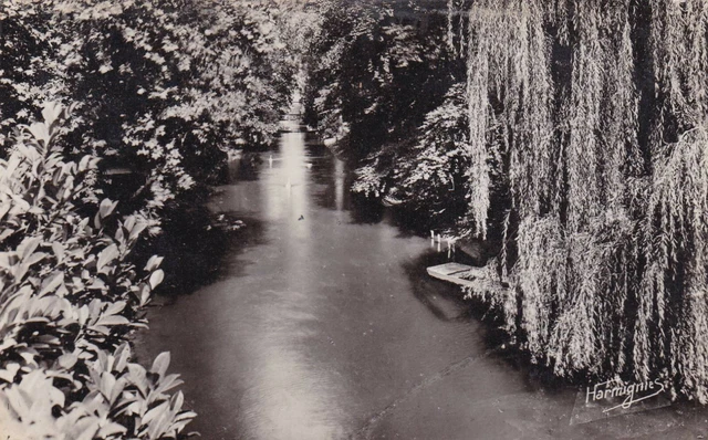 Cpsm Black And White Postcard / Chalons-Sur-Marne Le Jardard Un Enchanting Site